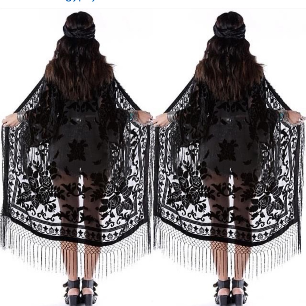 DEADSTOCK Salt Water Gypsy Moon Chaser Kimono